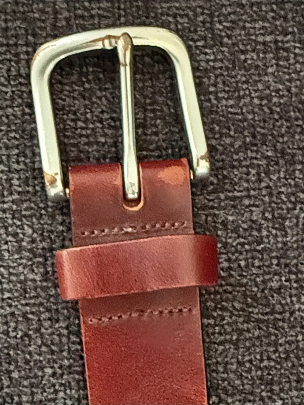 Men's Leather Belts Set  53”-56” — Black and Brown